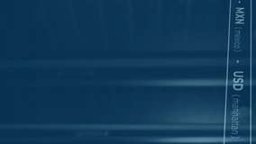 Animation of financial data processing over server room. Global technology, finances, computing and digital interface concept digitally generated video. - Powered by Shutterstock - Get 15% off with code: PIKWIZARD15