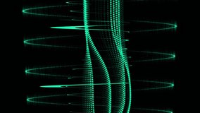 Animation of euro sign, data processing and connections on black background. Global business, finance, connections, computing and data processing concept digitally generated video. - Powered by Shutterstock - Get 15% off with code: PIKWIZARD15