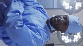 Animation of data processing over male surgeon with face mask. Global medicine and digital interface concept digitally generated video. - Powered by Shutterstock - Get 15% off with code: PIKWIZARD15