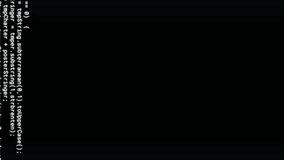 Animation of glitching data processing on black background with glowing purple grid. Connection, data, processing, digital interface and communication, digitally generated video. - Powered by Shutterstock - Get 15% off with code: PIKWIZARD15