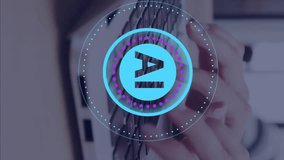 Animation of ai brain and data processing over caucasian woman typing on computer. Global artificial intelligence, data processing, computing and digital interface concept digitally generated video. - Powered by Shutterstock - Get 15% off with code: PIKWIZARD15