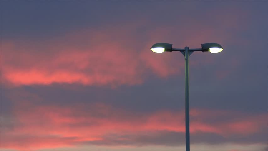 modern street light