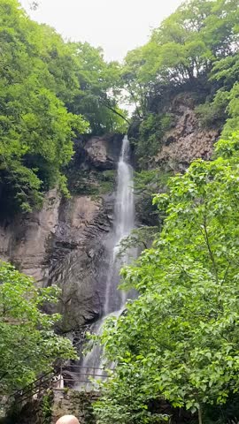 Ths beaty waterfall in Georgia 