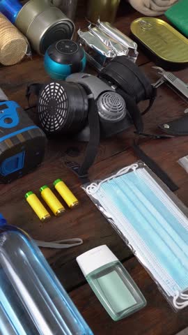 Survival Kit Supplies. Proper supplies may need in the event, war of an emergency or disaster