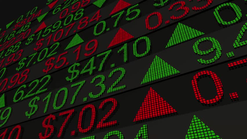 Get Rich Make Money Stock Market Investment Advice 3d Animation