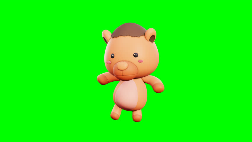 3D Green Screen Character Kamzy Dancing Animation – Perfect for digital assets, video templates, or creative projects needing expressive movement.