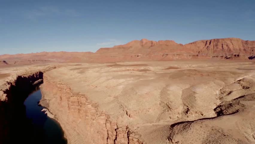 A scenic view of the grand canyon with the colorado river