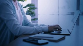 Female software developer coding on laptop with floating source code and binary data, symbolizing programming, backend development, and modern tech workspace. For themes on software development. - Powered by Shutterstock - Get 15% off with code: PIKWIZARD15
