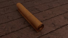 High-quality animation of an antique world map gradually unfolding and fully revealed. Perfect for history, exploration, or vintage-themed projects and backgrounds. - Powered by Shutterstock - Get 15% off with code: PIKWIZARD15