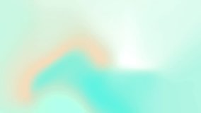 Soothing aqua and pastel orange aurora gradient animation with soft, flowing motion. Perfect for video backgrounds. - Powered by Shutterstock - Get 15% off with code: PIKWIZARD15