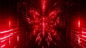 Crystalized rotated room with neon red lights VJ loop background animation - Powered by Shutterstock - Get 15% off with code: PIKWIZARD15