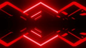 Red neon Arrow tunnel VJ loop background animation - Powered by Shutterstock - Get 15% off with code: PIKWIZARD15