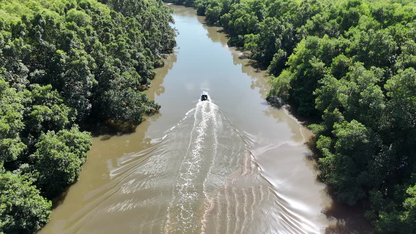 Parnaiba Delta At Tutoia In Maranhao Brazil. Nature Scenery. Brazilian Delta Of The Americas. Parnaiba Delta At Maranhao. Winding River. Beach Landscape. Vacations Travel. Brazil Northeast.