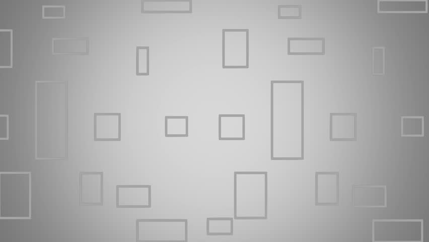 White Squares geometric pattern design abstract background, texture moving modern animation, symmetrical shapes motion, tile pattern, futuristic grid, retro, soft gradient, elegant backdrop