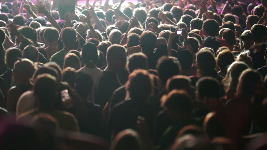 Crowded noise. Crowded noise