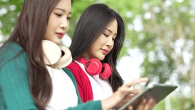 A cheerful young student wearing headphones - Powered by Shutterstock - Get 15% off with code: PIKWIZARD15