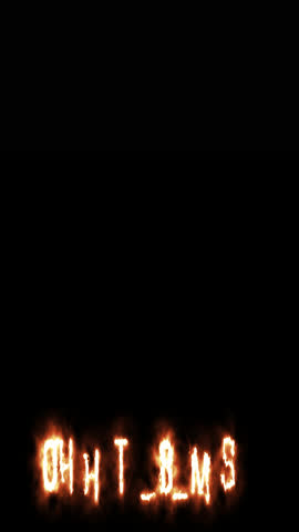 Vertical Now Streaming text lower thirds fire animation Live Streaming conception. 3D Illustration
