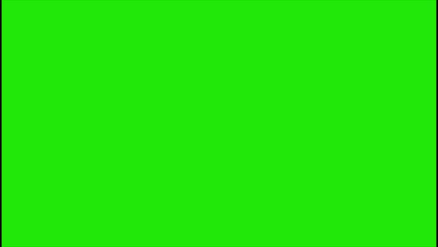 Realistic White Smoke Rising on Green Screen