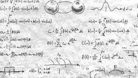random mathematical formulae animation, Math calculations, algebra equations. - Powered by Shutterstock - Get 15% off with code: PIKWIZARD15