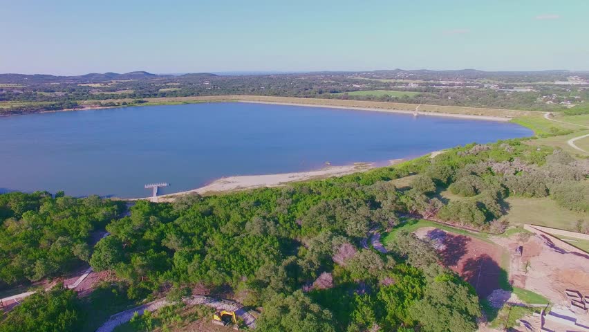 Flyover of Small Local Lake