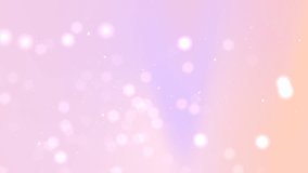 Soft gradient horizontal loop Dreamy pastel background with soft bokeh light effects over a gradient of pink, lavender, and peach. The glowing dots add a magical, whimsical atmosphere. - Powered by Shutterstock - Get 15% off with code: PIKWIZARD15