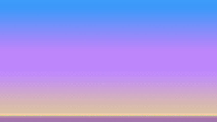 Stream starting soon, 8 bit text animated intro livestream. looping video animation. Live broadcast intros or streaming countdown screens