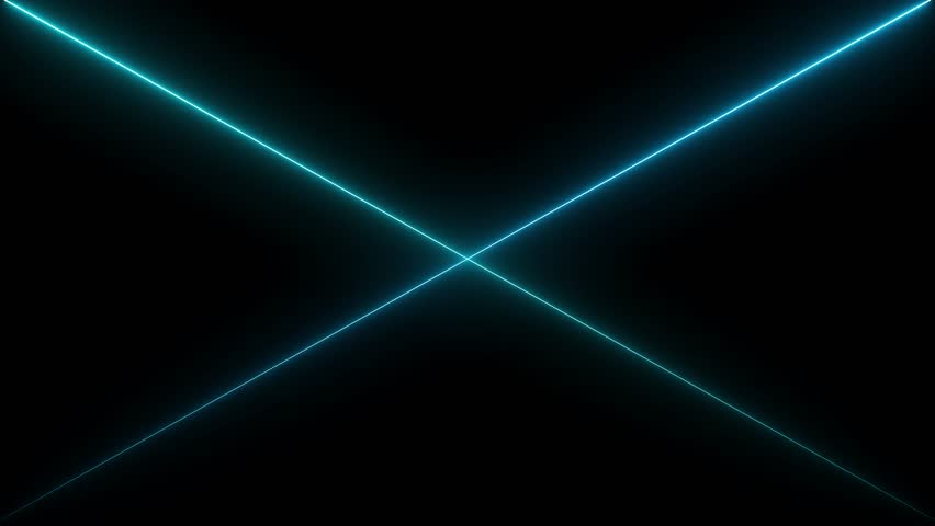  modern hi-tech background with intersecting neon lines,futuristic red vs blue laser beams background loop,abstract versus concept with intersecting light beams,glowing red and blue neon lines  