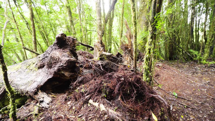 Ancient Tree Surrounded by Dense Greenery