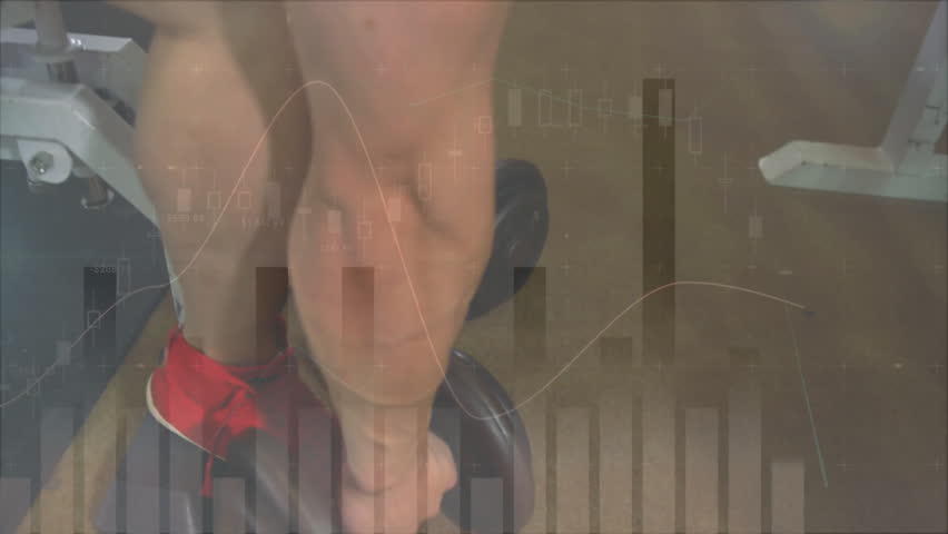 Weightlifter picking up dumbbells and lying on bench, performing chest presses for fitness training. Athletic, strength, training, bodybuilding, workout, fitness, sportive