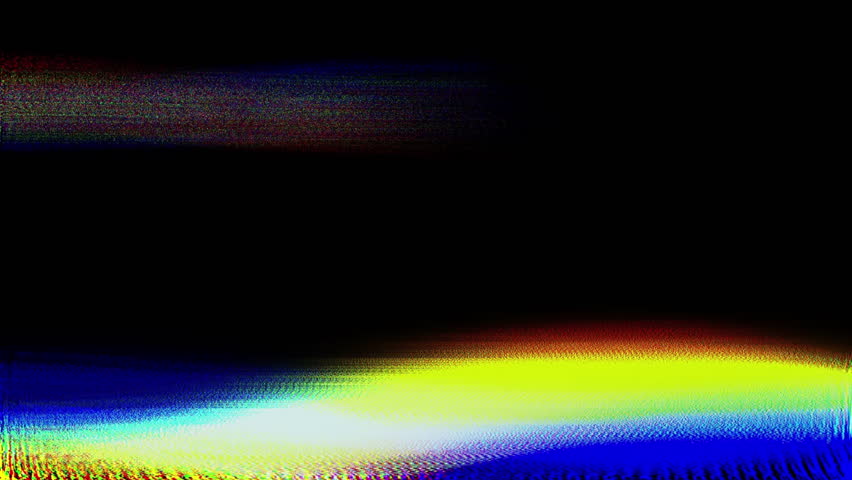 Seamless analog-style light leak animation with RGB noise, color smears, and distortion. Ideal for retro effects, transitions, or creative video overlays.