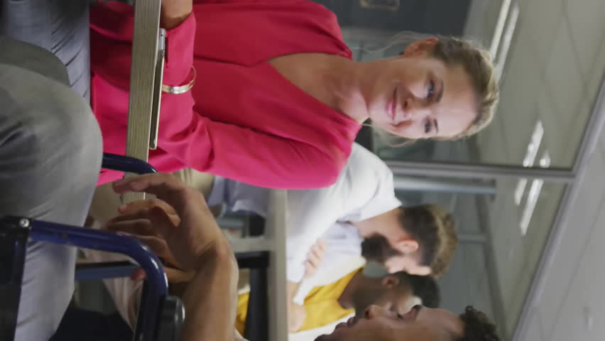 Animation of multiple notification bars over diverse coworkers sharing ideas while drinking coffee. Digital composite, multiple exposure, planning, teamwork, social media reminder and technology. - Powered by Shutterstock - Get 15% off with code: PIKWIZARD15