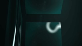 Animation of light trails over mathematical equations on black background. Mathematical equations, computing and digital interface concept digitally generated video. - Powered by Shutterstock - Get 15% off with code: PIKWIZARD15