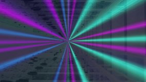 Animation of qr code, neon lines, data processing over servers. Global online security, computing and data processing concept digitally generated video. - Powered by Shutterstock - Get 15% off with code: PIKWIZARD15