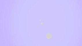 Animation of handbags and high heeled shoes over gold laurel wreath on lilac. Fashion, award, clothing, style, design, social media, digital interface and communication digitally generated video. - Powered by Shutterstock - Get 15% off with code: PIKWIZARD15