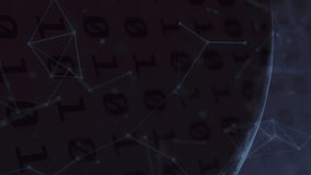 Animation of qr code and shapes over globe. Global business, finances and digital interface concept digitally generated video. - Powered by Shutterstock - Get 15% off with code: PIKWIZARD15