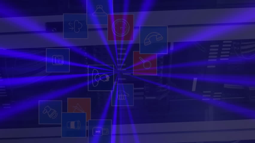 Animation of qr code and data processing over computer servers. Global finance, business, connections, computing and data processing concept digitally generated video. - Powered by Shutterstock - Get 15% off with code: PIKWIZARD15