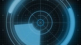 Animation of scope scanning and digital data processing over black background. Global digital interface, connections, computing and data processing concept digitally generated video. - Powered by Shutterstock - Get 15% off with code: PIKWIZARD15