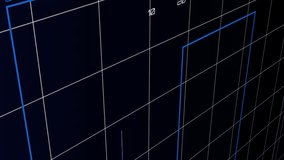 Email icon overlaying financial charts on digital screen with animation effects. Business, finance, communication, technology, analytics, economy - Powered by Shutterstock - Get 15% off with code: PIKWIZARD15