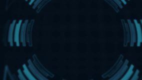 Animation of neon qr code with lines over data processing and scope scanning on black background. global technology and computing concept digitally generated video. - Powered by Shutterstock - Get 15% off with code: PIKWIZARD15