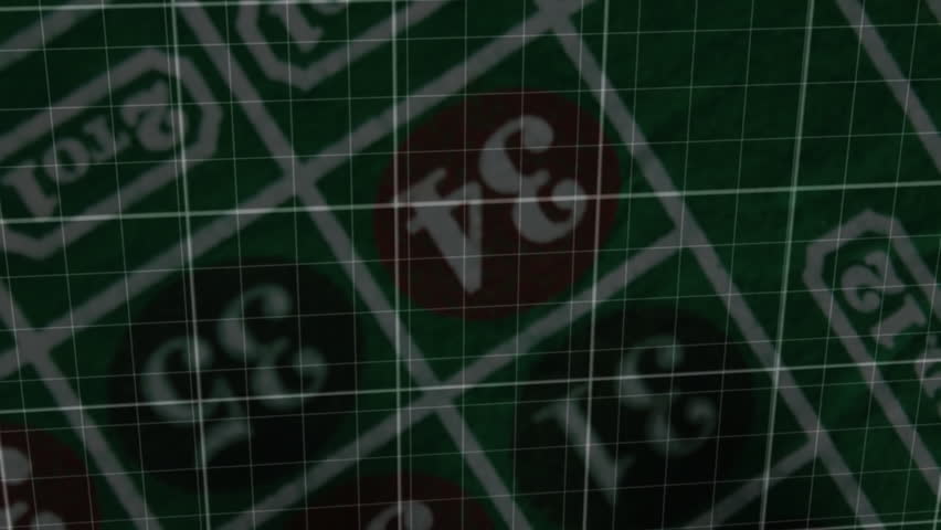 Animation of casino over data processing. Global business and digital interface concept digitally generated video. - Powered by Shutterstock - Get 15% off with code: PIKWIZARD15