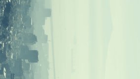 Animation of multiple icons over aerial view of modern cityscape against cloudy sky. Digital composite, multiple exposure, ideas, social media, architecture, buildings and technology concept. - Powered by Shutterstock - Get 15% off with code: PIKWIZARD15