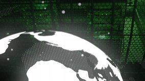 Animation of security chain icon over spinning globe and data processing against server room. Cyber security and business data storage technology concept - Powered by Shutterstock - Get 15% off with code: PIKWIZARD15