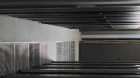 Animation of monthly statistics on annual graph over dark computer server room. Digital interface, data, network, connection and communication, digitally generated video. - Powered by Shutterstock - Get 15% off with code: PIKWIZARD15