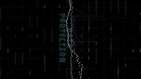 Animation of fingerprint and scope scanning over data processing. Global technology, security and digital interface concept digitally generated video. - Powered by Shutterstock - Get 15% off with code: PIKWIZARD15