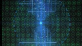 Animation of digital baseball field with glowing blue elements and data visualization. virtual, sport, technology, futuristic, graphics - Powered by Shutterstock - Get 15% off with code: PIKWIZARD15