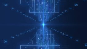 Animation of digital data visualization with graphs and binary code in background. technology, analytics, futuristic, science, innovation, coding - Powered by Shutterstock - Get 15% off with code: PIKWIZARD15