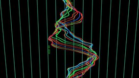 Animation of statistics processing and data processing. global finance, data processing and digital interface concept digitally generated video. - Powered by Shutterstock - Get 15% off with code: PIKWIZARD15