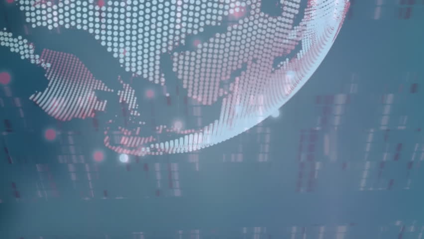 Animation of scope scanning and binary coding over man wearing vr headset. Global connections data processing digital interface and technology concept digitally generated video. - Powered by Shutterstock - Get 15% off with code: PIKWIZARD15