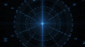 Animation of scope scanning and data processing over computer motherboard. Global online security, computing and data processing concept digitally generated video. - Powered by Shutterstock - Get 15% off with code: PIKWIZARD15