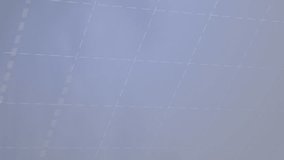 Animation of financial data processing over wind turbines. Global ecology, finances and digital interface concept digitally generated video. - Powered by Shutterstock - Get 15% off with code: PIKWIZARD15